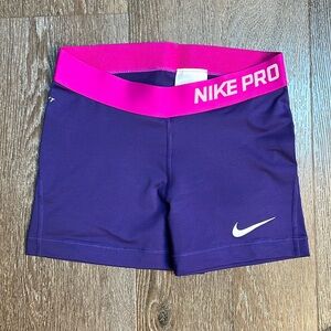 Nike Dri-Fit Spandex Short Shorts